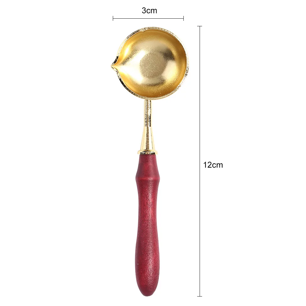 Retro Wax Seal Melting Furnace Solid Wood Oven Furnace Wax Pot Beads Sticks Heater Wax Warmer Decorative Craft for Candle Stamp 