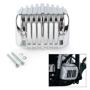 

Chrome Motorcycle Voltage Regulator Cover ABS Fairing Guard For Harley Softail FXS FXSB FLSTSB FXSTC 2001-2014 2015 2016 2017