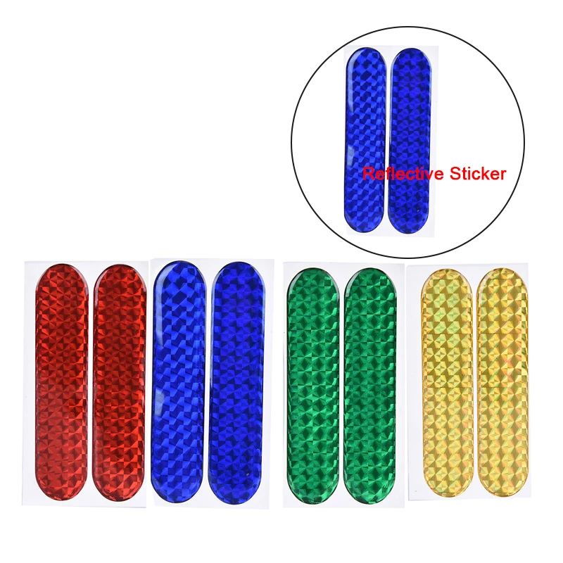 2 предмета мини-камера для автомобиля мотоцикла двери Светоотражающие Стикеры