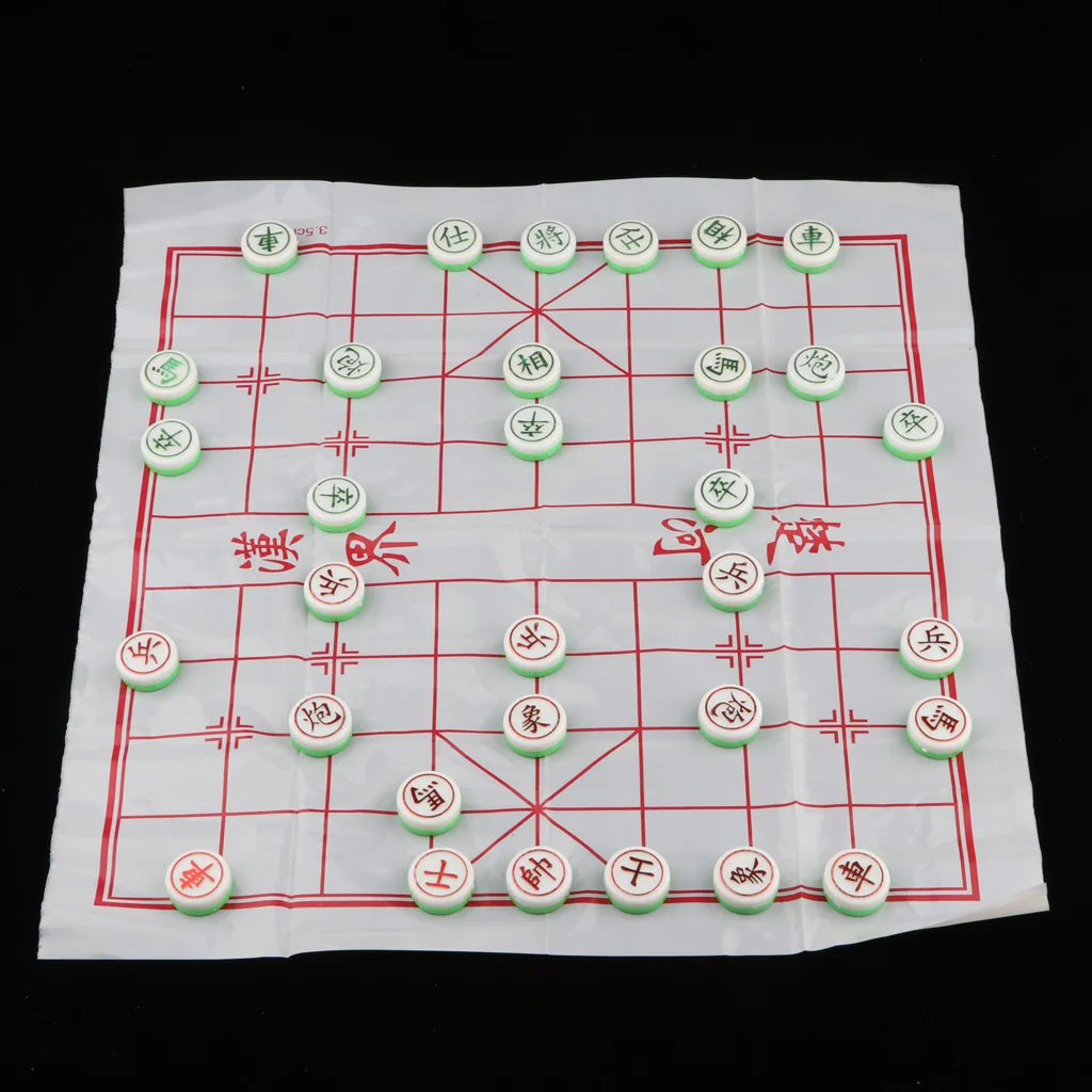 Китайские шахматы-XiangQi портативный детский шахматный пазл игровой набор