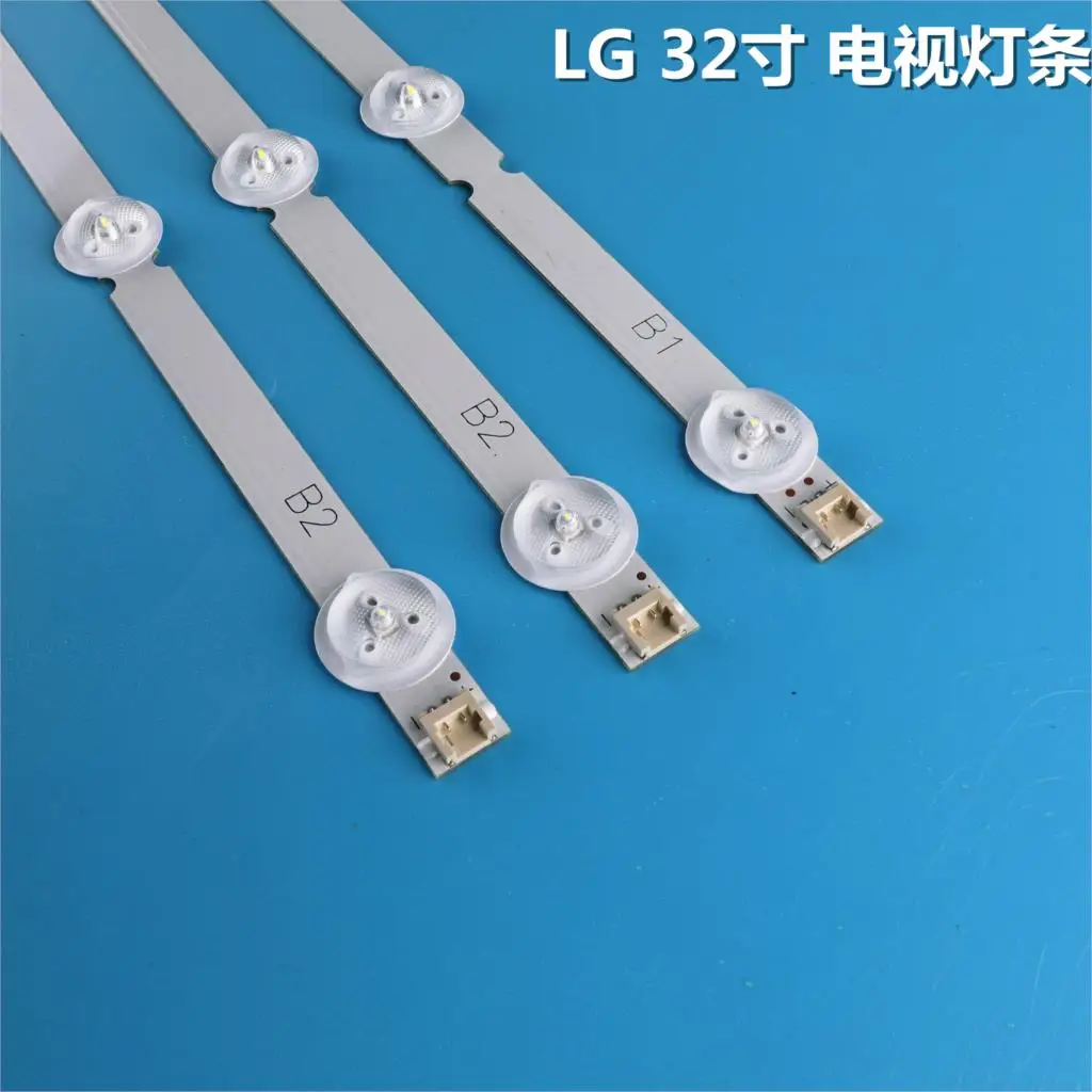 for LG backlight KIT 6916L-1438A B1 6916L-1437A B2 32LN5400 32LN577S 1set=3PCS (1PCS=7LED)