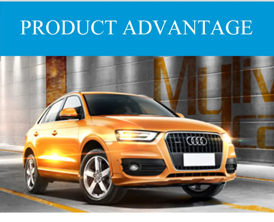 2 шт. светодиодный фары для автомобиля Audi Q3 2013- светодиодный Автомобильные фары ангельские глазки комплект ксеноновых фар, Высокопрочная конструкция протовотуманная подсветка Габаритные огни