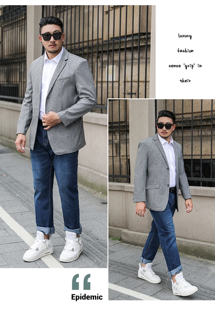 blazers masculino casaco trabalho streetwear masculino xxxxxxl