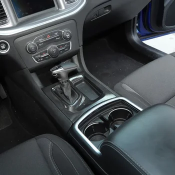 

Carbon Fiber Central Control Gear Shift Panel Trim Fit For Dodge Charger 2015+ New And High Quality