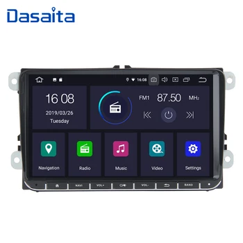 

Dasaita 9" Android 9.0 Car GPS Player Navi for Seat Leon for Alhambra fior Altea for Toledo 2G+16G Auto Stereo Radio No DVD