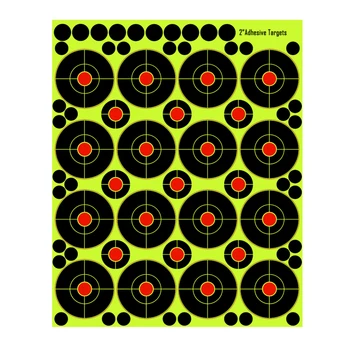 

Target Papers High strength adhesive targets visible splatter holes Self Adhesive Sticker hunting darts practice Accessories