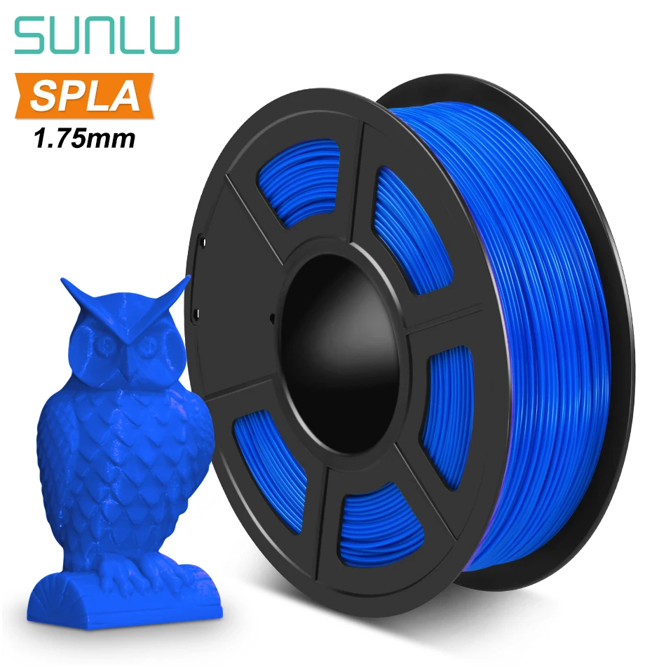 

SUNLU 3D Filament 1.75mm 1kg SPLA Material Orignial Quality Vacuum Packaging Overseas Warehouses Various Colors Fast Ship