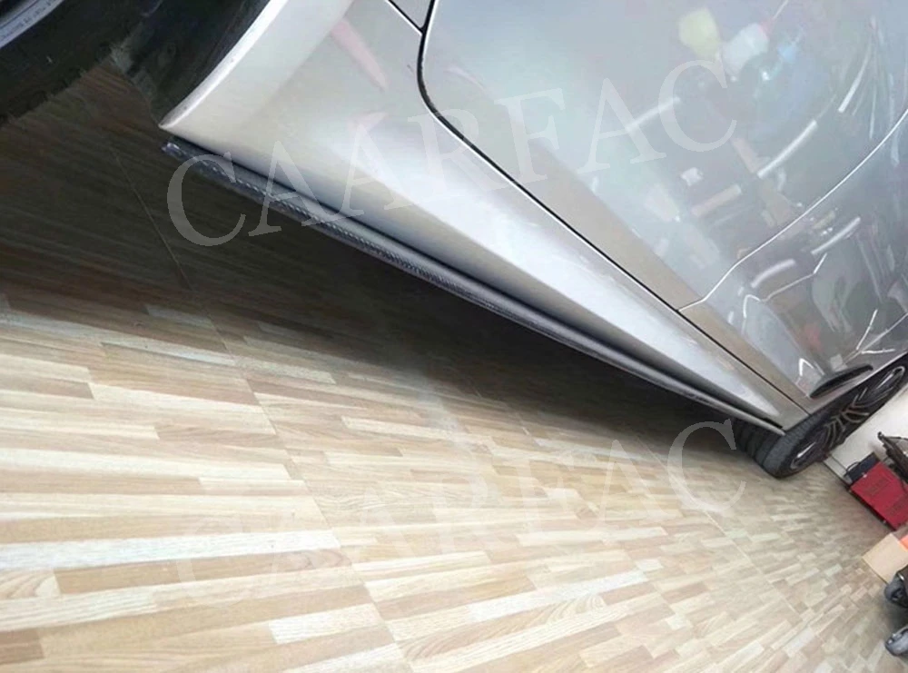 Углеродное волокно/FRP боковые юбки фартуки для BMW 5 серии G30 G31 528i 530i 540i M Sport- MP стиль под защитой двери