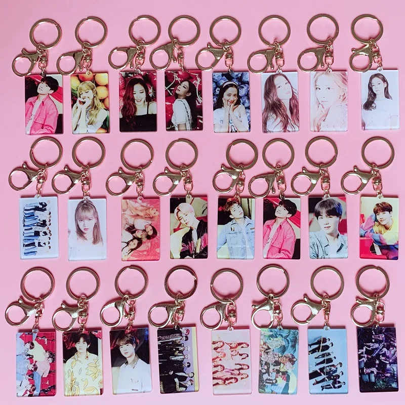 Got7 BlackPink Twice Bangtan Boys альбом карта Soul Persona Jimin JIN SUGA JUNGKOOK изящный брелок LJJ71