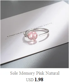 Sole Memory Sweet Romantic Valentine's Day Gift Sun Moon Love Vow 925 Sterling Silver Female Resizable Opening Rings SRI377