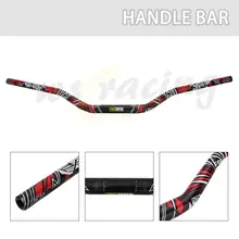 1/" 28 мм черный алюминиевый руль мотоцикла Ручка Бар Подходит для Honda Yamaha Suzuki KTM Kawasaki Dirt Pit Bike