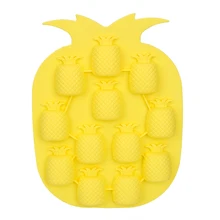 NICEYARD Мороженица кухонные аксессуары инструменты для бара для напитков на вечеринку поддон для льда силиконовая форма для льда Форма ананаса
