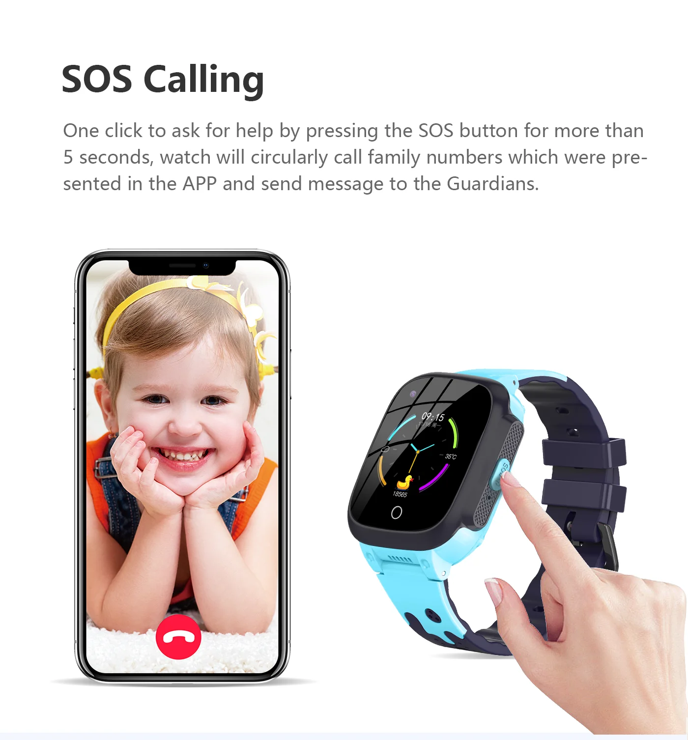 4G Smart Watch LT25 Waterproof children Smartwatch SOS GPS Tracker Phone Watch Video Call kids watch Temperature Y95H PK LT21