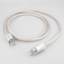 Valhalla Schuko Power Linie HIFI UNS POWER KABEL 7N OFC Netzkabel mit EU Stecker Verstärker CD, Decoder, power Draht