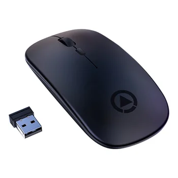 

2.4GHz Colorful Light Wireless Rechargeable Mouse Lightweight Portable Mute Mice Ergonomic Gaming Mouse For Laptop PC Tablet