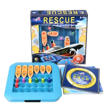 

Rescue Board Game 48 Level Funny Education Game For Children Environmental ABS Plastic