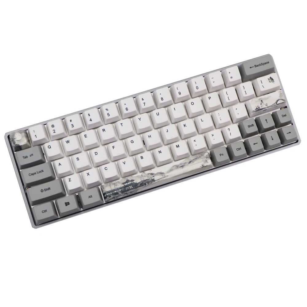Клавиатура PBT с подсветкой 72 клавиши OEM профиль для клавиатуры GH60 RK61/ALT61/Annie GK61 GK64