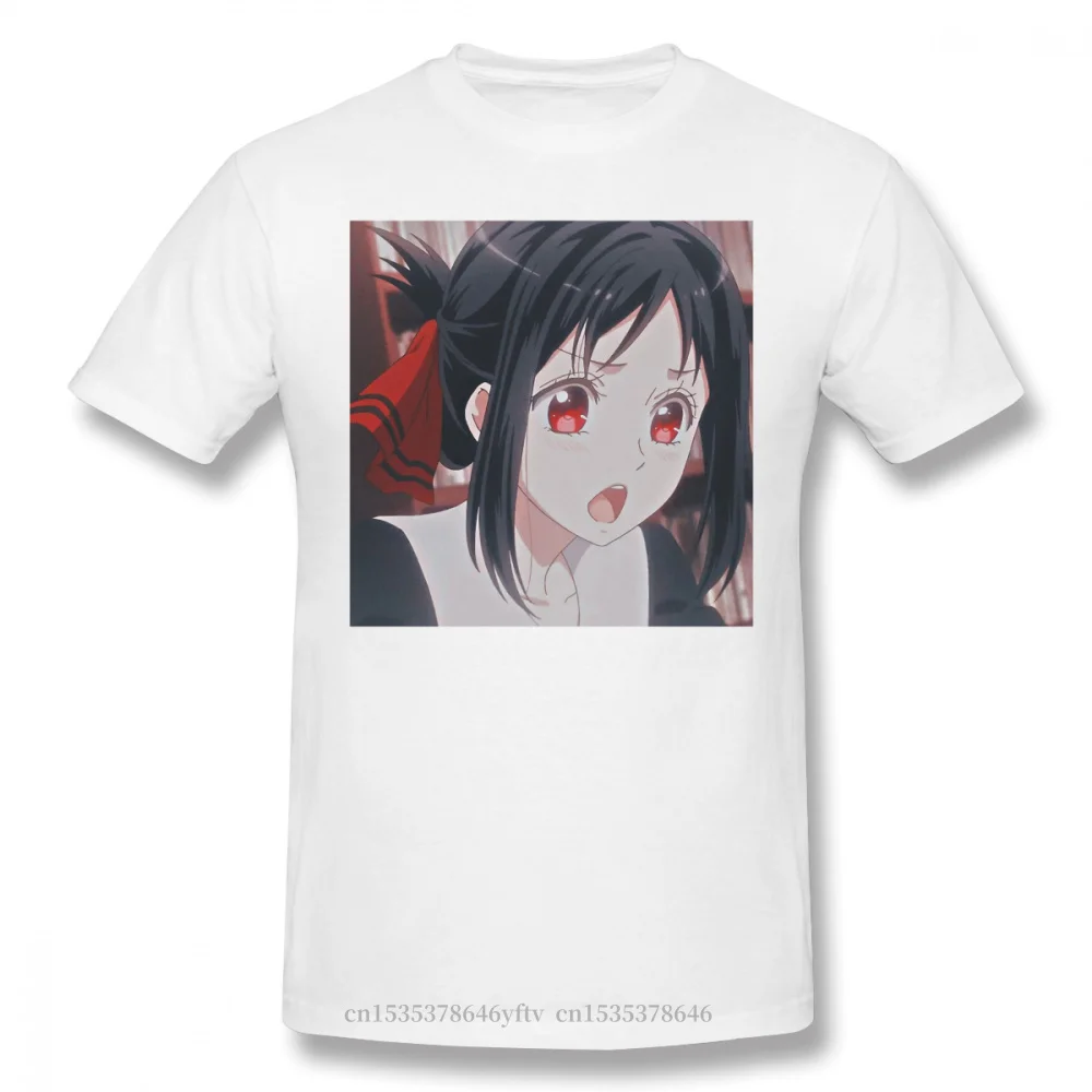 

Kaguya Sama Love Is War Miyuki Shinomiya Fujiwara Anime for Grab It Fast Funny Crewneck Cotton 2020 T-shirt