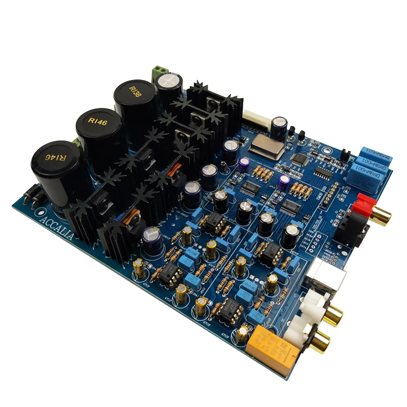 Lusya HIFI двойной PCM1794 аудио декодер коаксиальный Оптический вход поддержка xmos USB карты AC15V T0831