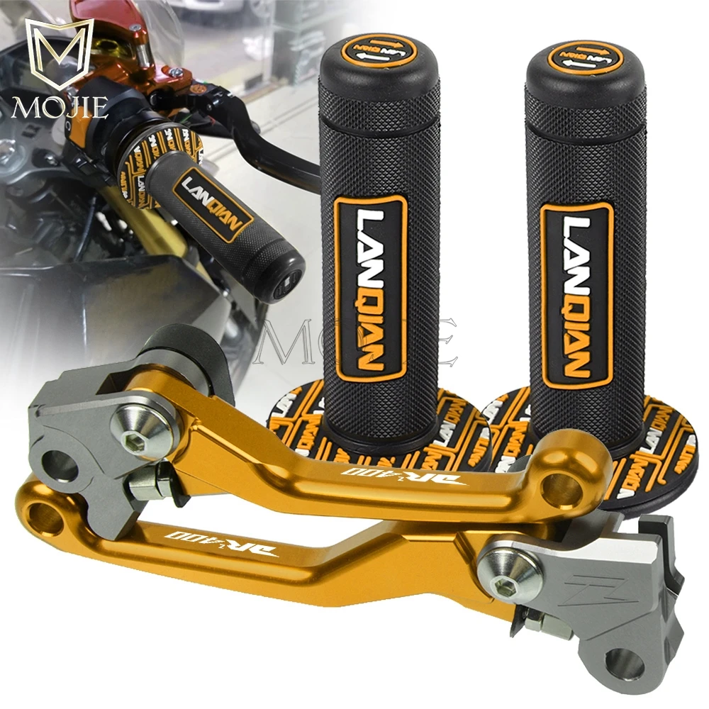 thumbnail interactive-video image 1 of CNC Aluminum Brake & Clutch Levers For Suzuki DRZ125 Drz250 Drz400 Adjustable 1035823 1 of 14