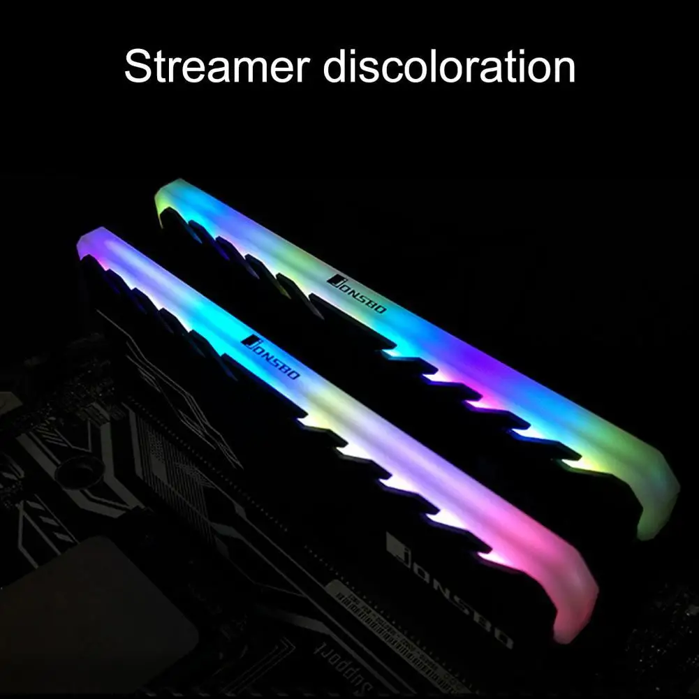 Универсальный цветной светодиодный светильник JONSBO RGB 256 оперативная память