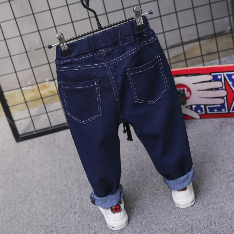Beth Item; детская одежда; коллекция года; сезон весна; стиль; модные джинсовые брюки для мальчиков; детские брюки в западном стиле; A6716