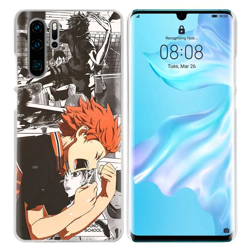 Haikyuu Hinata чехол для huawei mate 30 20 10 P20 P30 Lite Pro P Smart Y9 Prime Honor 8A 8X 10i PC Чехлы для телефона - Цвет: 01