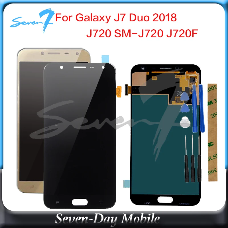 

TFT AAA Quality J720 LCD For SAMSUNG Galaxy J7 Duo 2018 J720 SM-J720 J720F LCD Display Touch Screen Digitizer Assembly