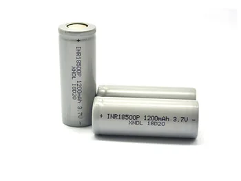

high quality 3.7v 18500 1200mah li-ion lithium rechargeable battery