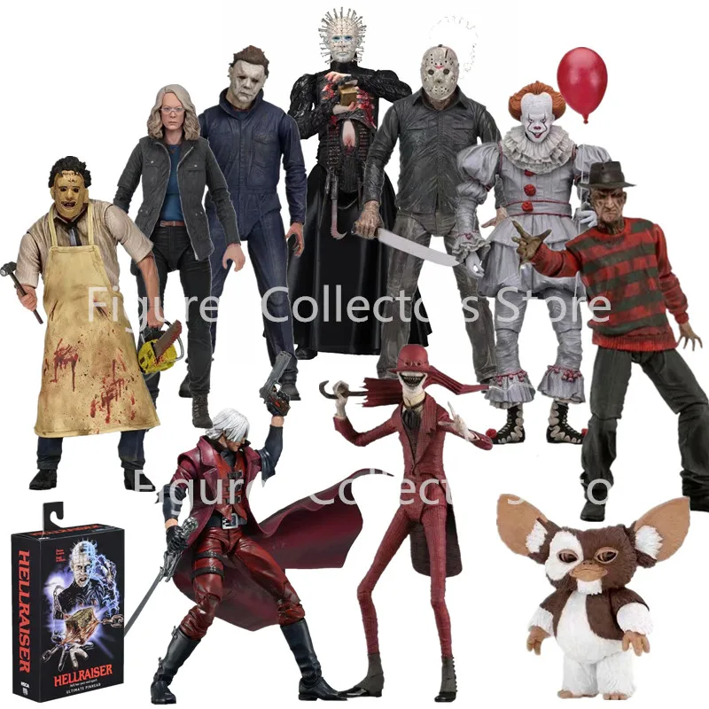 Экшн-фигурка в наличии NECA Friday Jason Gremlins Freddy Krueger Leatherface бензопила Майкл Майерс
