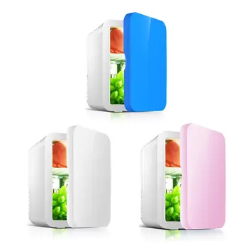 

8L Large Capacity Car/Home Mini Refrigerator Freezer Fridge Car Dual Use Cooler Heater Universal Portable Vehicle Refrigerator