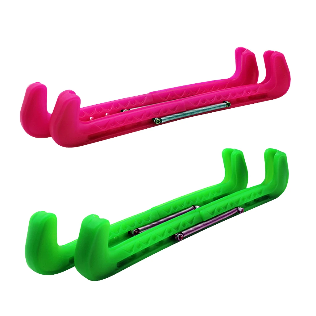 2Pairs  Ice Hockey Figure Skate Walking Guard Adjustable Cover