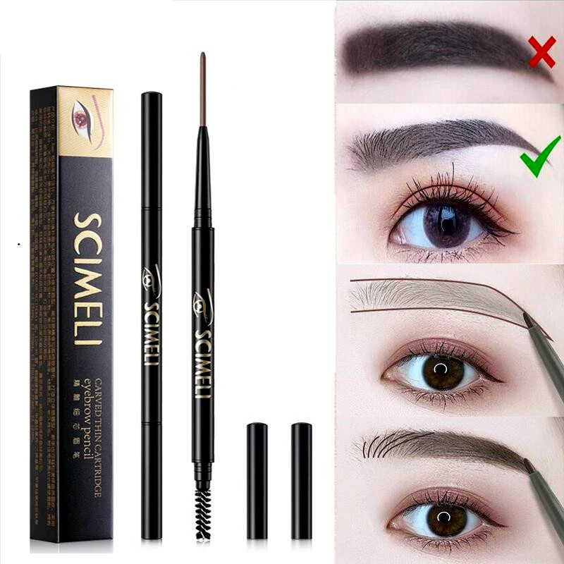 

Eyebrow Enhancers Eyes Makeup 1.5 mm Utmost Fine Eyebrow Pencil Waterproof Natural Brow Sketch Professional Eyebrows Pen