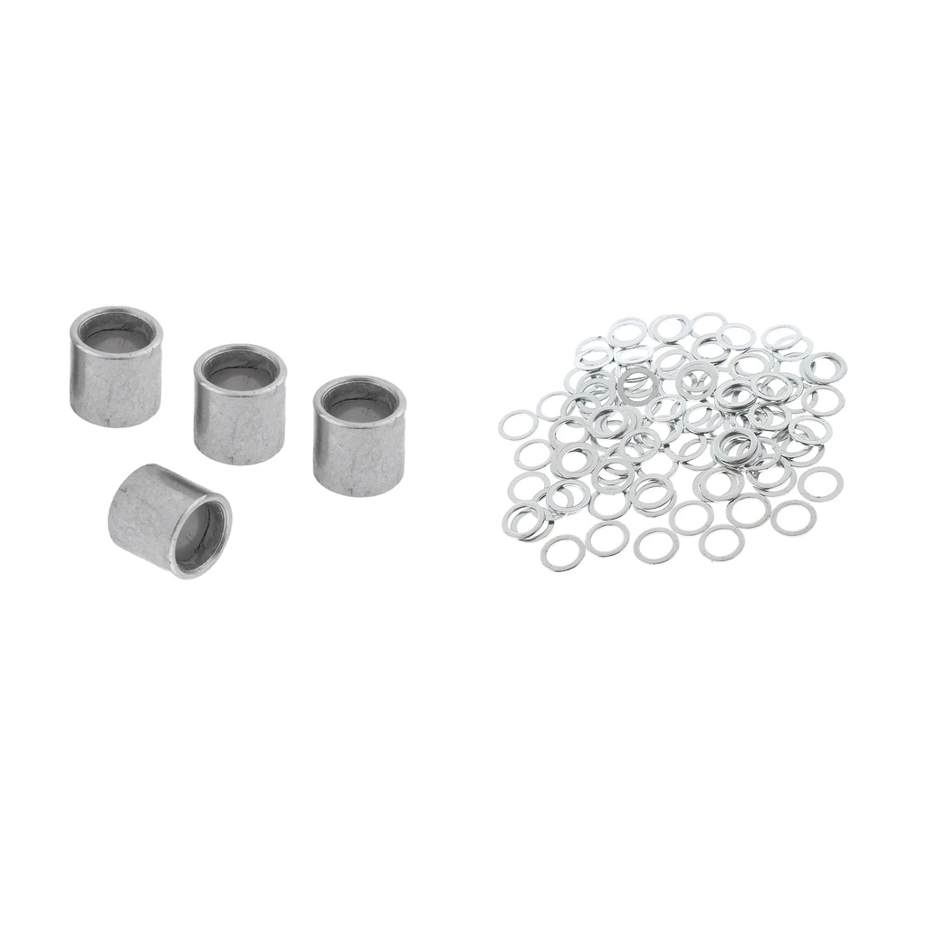 104pcs Replacement Speed Washers and Spacers for Bearings Performance Truck Axle Mounting Repair Hardware