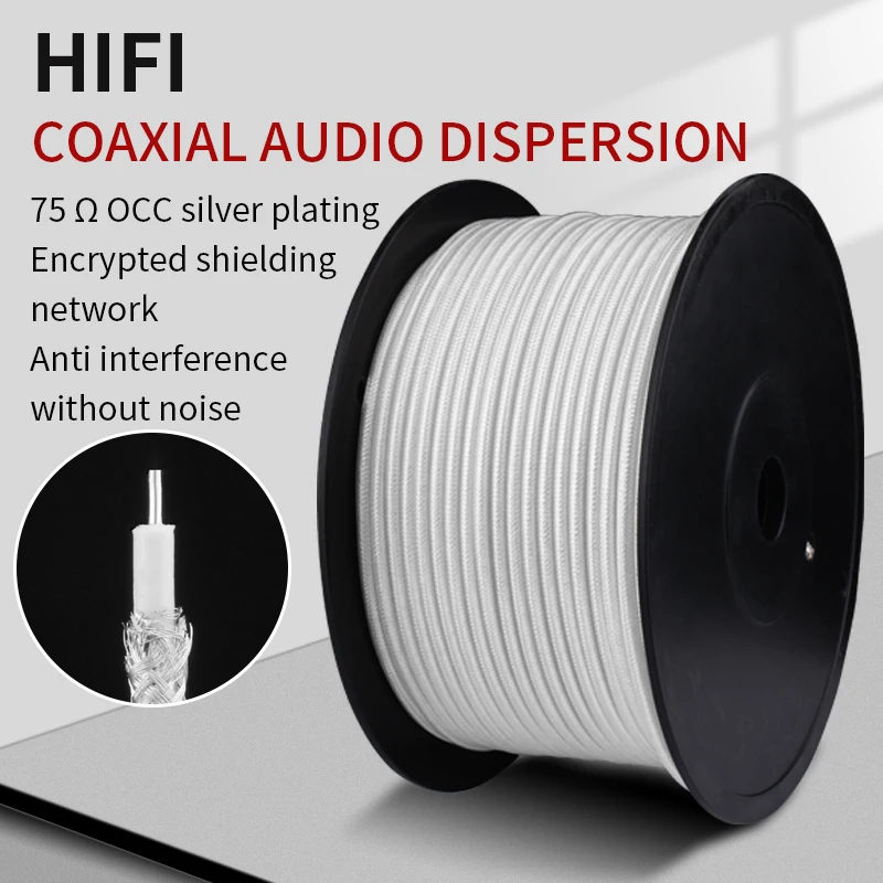 Коаксиальный аудиокабель SPDIF Штекерный кабель для динамика Hi-Fi сабвуфер Toslink RCA