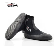 

5MM Super Stretch Neoprene Scuba Diving Boots Water Shoes Vulcanization Winter Cold Proof High Upper Warm Fins Spearfishing Shoe