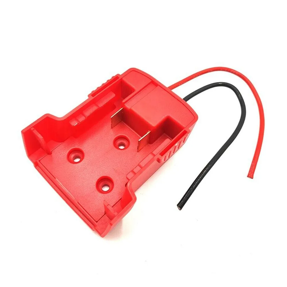 Battery Adapter Power Battery Converter For Milwaukee M18 Li-Ion Battery 12 Awg Wires Connector Conversion  DIY Power Tool