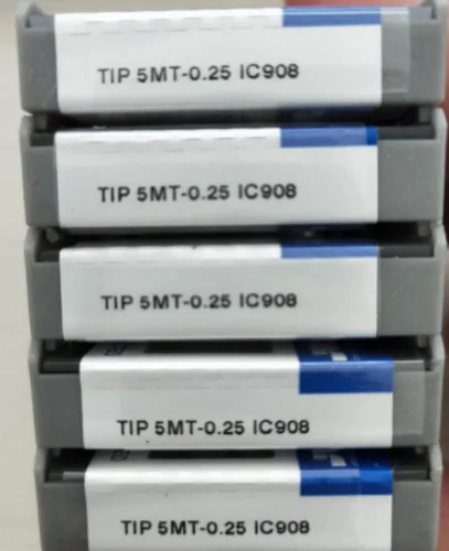 ISCAR 10 шт. твердосплавный вставной наконечник 5MT-0.25 IC908