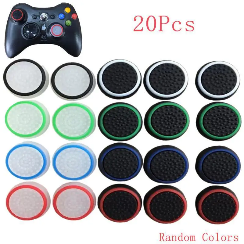 Силиконовый джойстик Bevigac 20x аналоговый контроллер крышка для Sony PlayStation 4 3 2 PS4 PS3 PS2