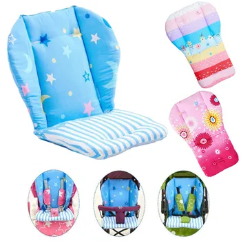 

Baby High Chair Cushion Cover Kids Children Booster Mats Pads Feeding Chair Cushion Stroller Seat Cushion Pure Cotton Fabrics