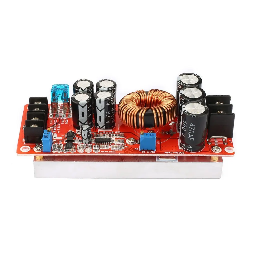 Portable 1200W Constant Current DC Boost Converter Power Supply Step-up Module 10V-60V 20A Input 12V-80V Output WCL 