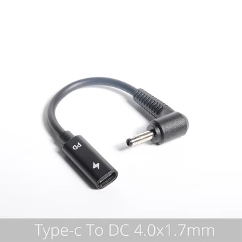 

Laptop Dc Power Adapter Converter for Lenovo YOGA 510 710 MIIX5 7000 Air 12 13 ideapad 320 USB Type C Female to 4.0*1.7 Charger