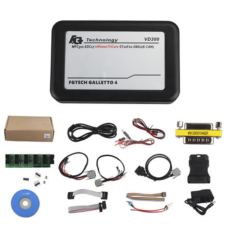 Fgtech Galletto 4 Master v54 ECU tool FG Tech V 54/FG VD 300 полный комплект BS поддержка детской|fgtech galletto|fg