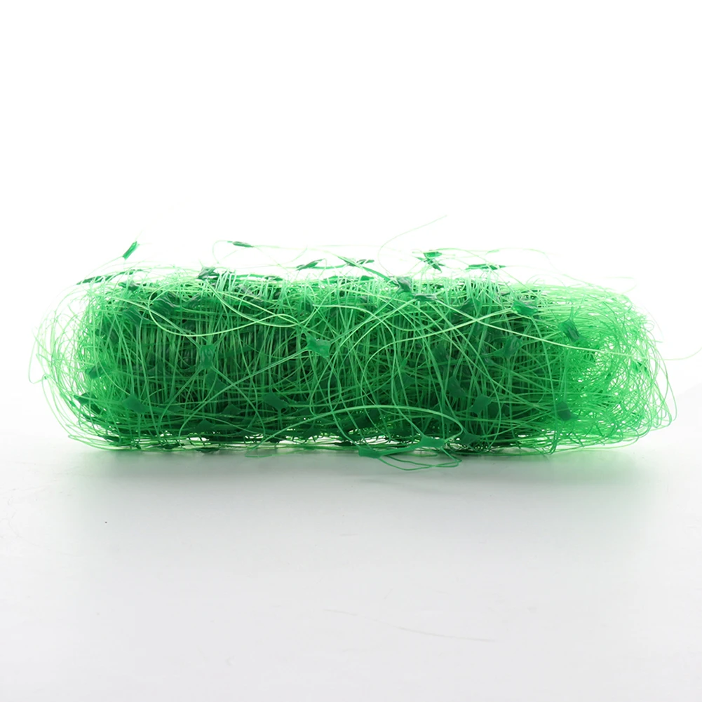 

Garden Green Vegetable Plant Trellis Netting Support Nets Bean Plant Climb Mesh Fence for Farm Flower Fruit Tree Growing Holder
