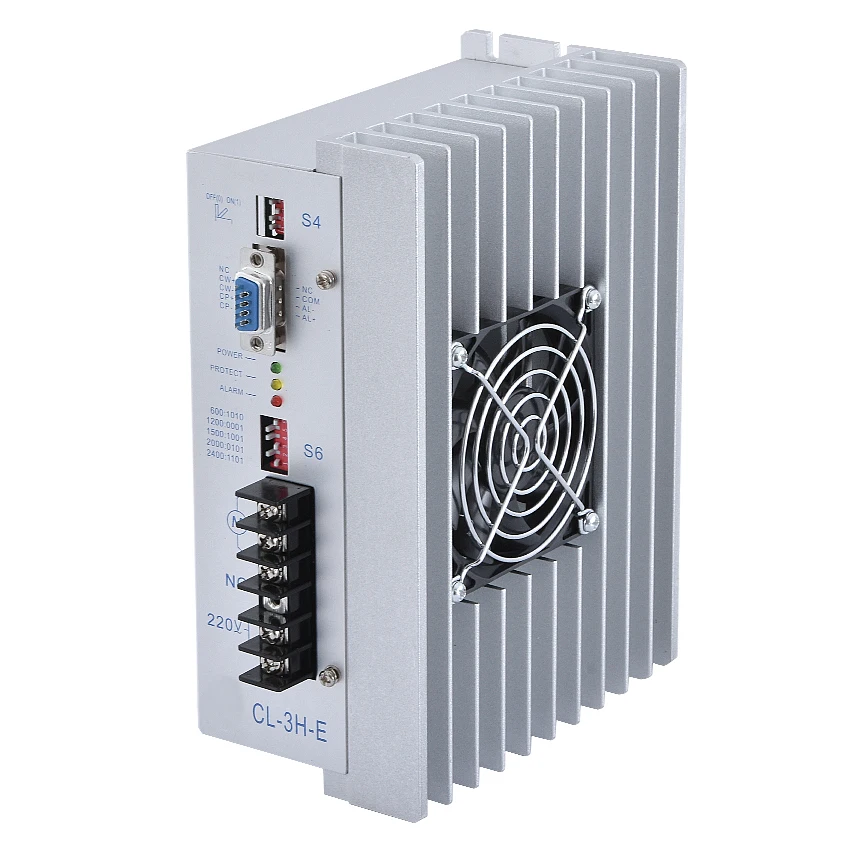 US $227.39 New High Speed CL3HE Step Driver AC220V 3Phase Stepper Motor Driver High Quality Plastic Bag Making Machine Stepper Driver