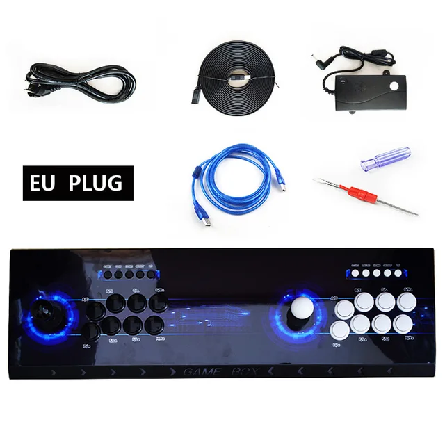 IYO Pandora Box 9H 3288 Arcade Console USB Joystick Arcade Buttons With Light 2 Players Control Retro 3D Arcade Game Box IYO Pandora Box 9H 3288 Arcade Console USB Joystick Arcade Buttons With Light 2 Players Control Retro 3D Arcade Game Box