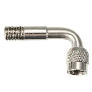 

90 Degree Angle Car Motorcycle Bike Tyre Valve Tube Extension Adapter