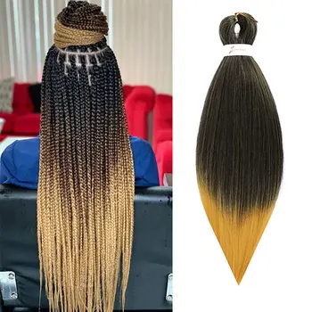

kanekalon Braiding Crochet Hair Braids Synthetic Heat Resistant Fiber Hair Extensions crochet braid for women MUMUPI