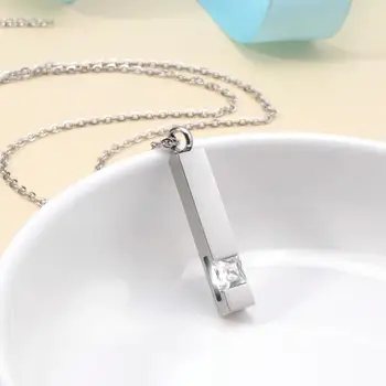 

2020 Simple Fashion Necklace For Women Men Luxury Ladies Jewelry Pendant Stainless Steel Chain