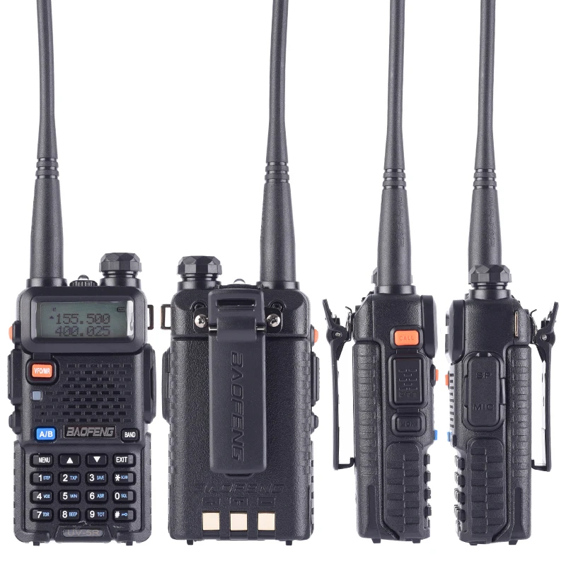 Baofeng UV-5R портативная рация профессиональная CB радиостанция укв портативная UV 5R охотничья радиостанция Baofeng UV5R трансивер 5 Вт